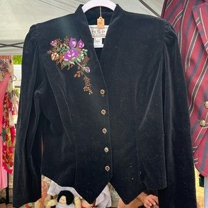 Vintage Velvet Blazer
